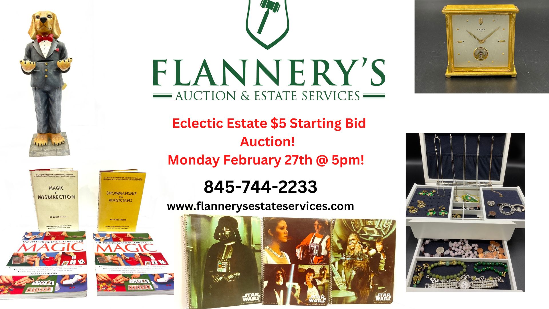 Eclectic Estate Box Lot Auction! $5 Starting Bids